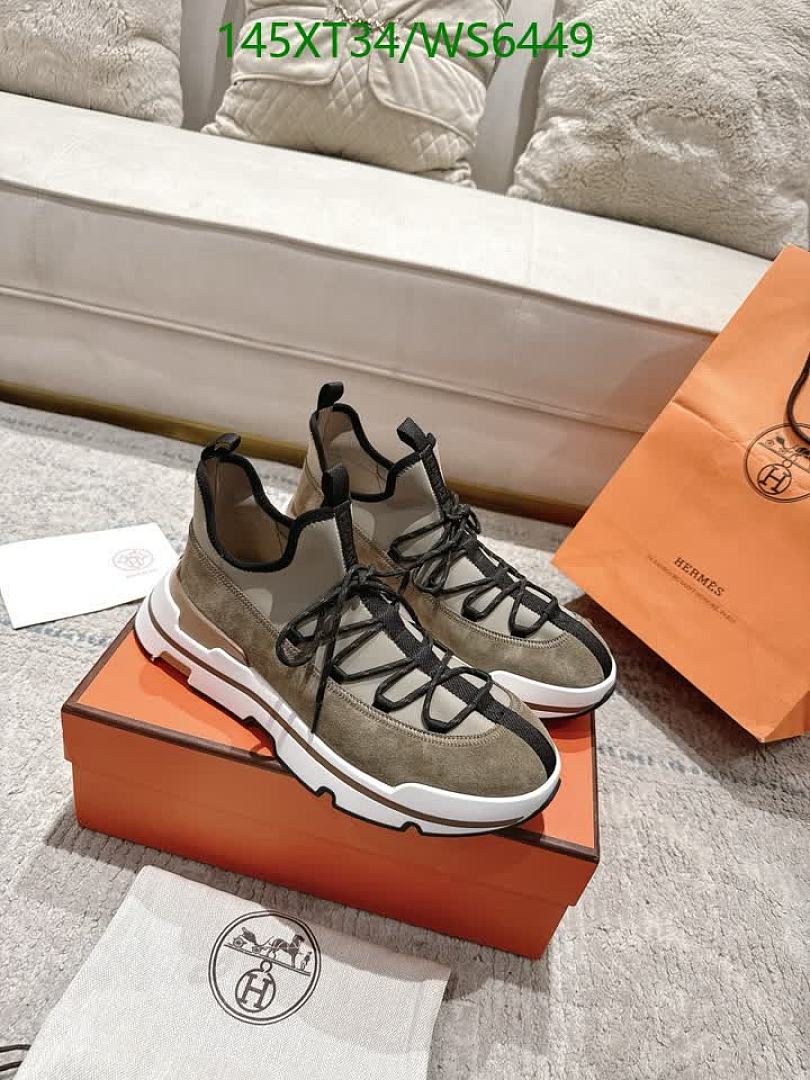 Hermes-Men shoes Code: WS6449 $: 145USD