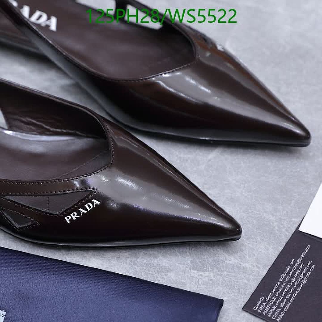 Prada-Women Shoes Code: WS5522 $: 125USD