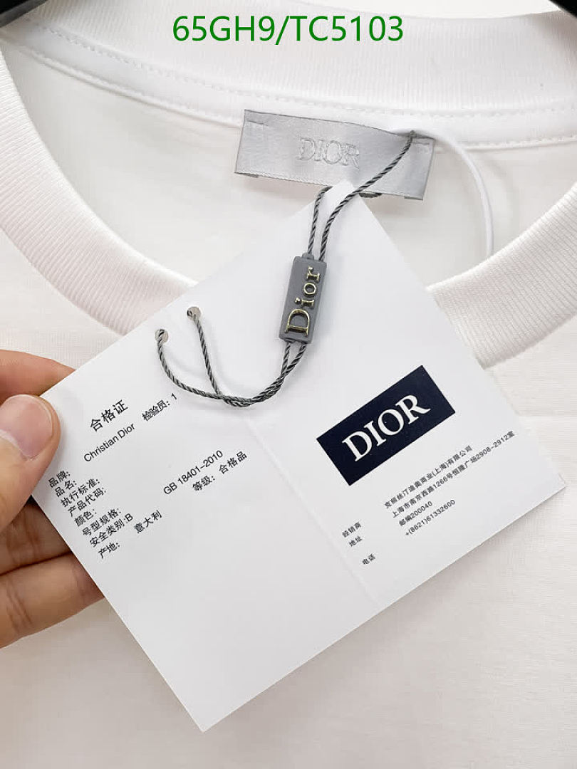 Dior-Clothing Code: TC5103 $: 65USD
