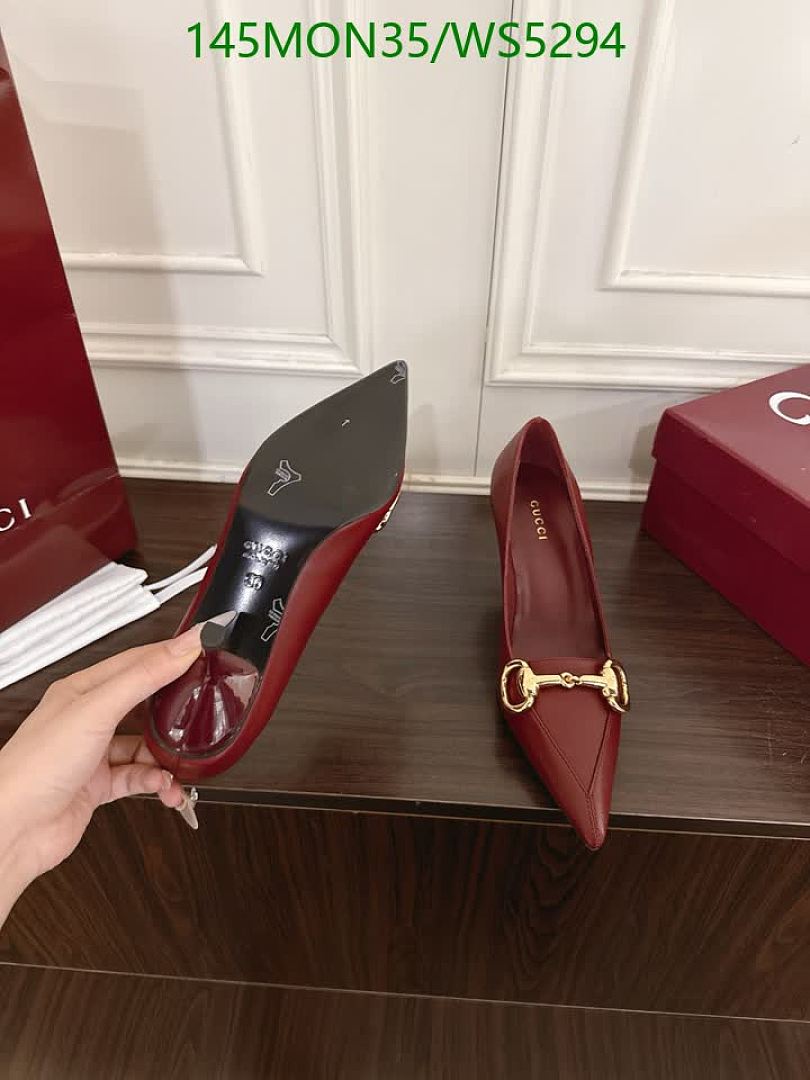 Gucci-Women Shoes Code: WS5294 $: 145USD