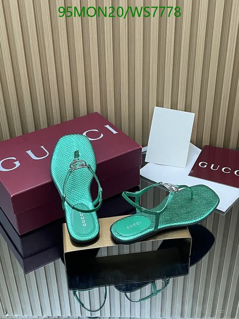 Gucci-Women Shoes Code: WS7778 $: 95USD