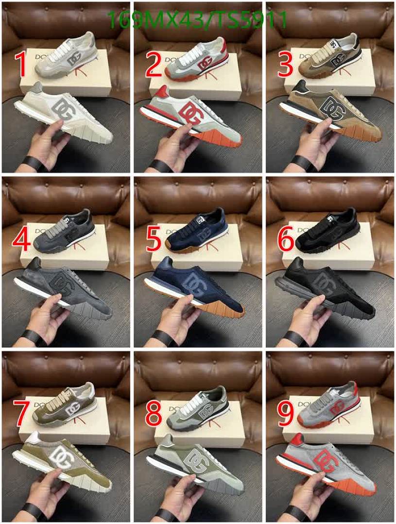 D&G-Men shoes Code: TS5911 $: 169USD
