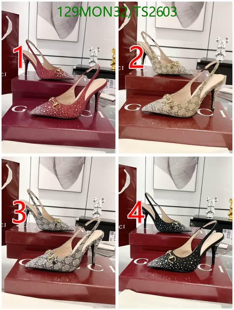 Gucci-Women Shoes Code: TS2603 $: 129USD