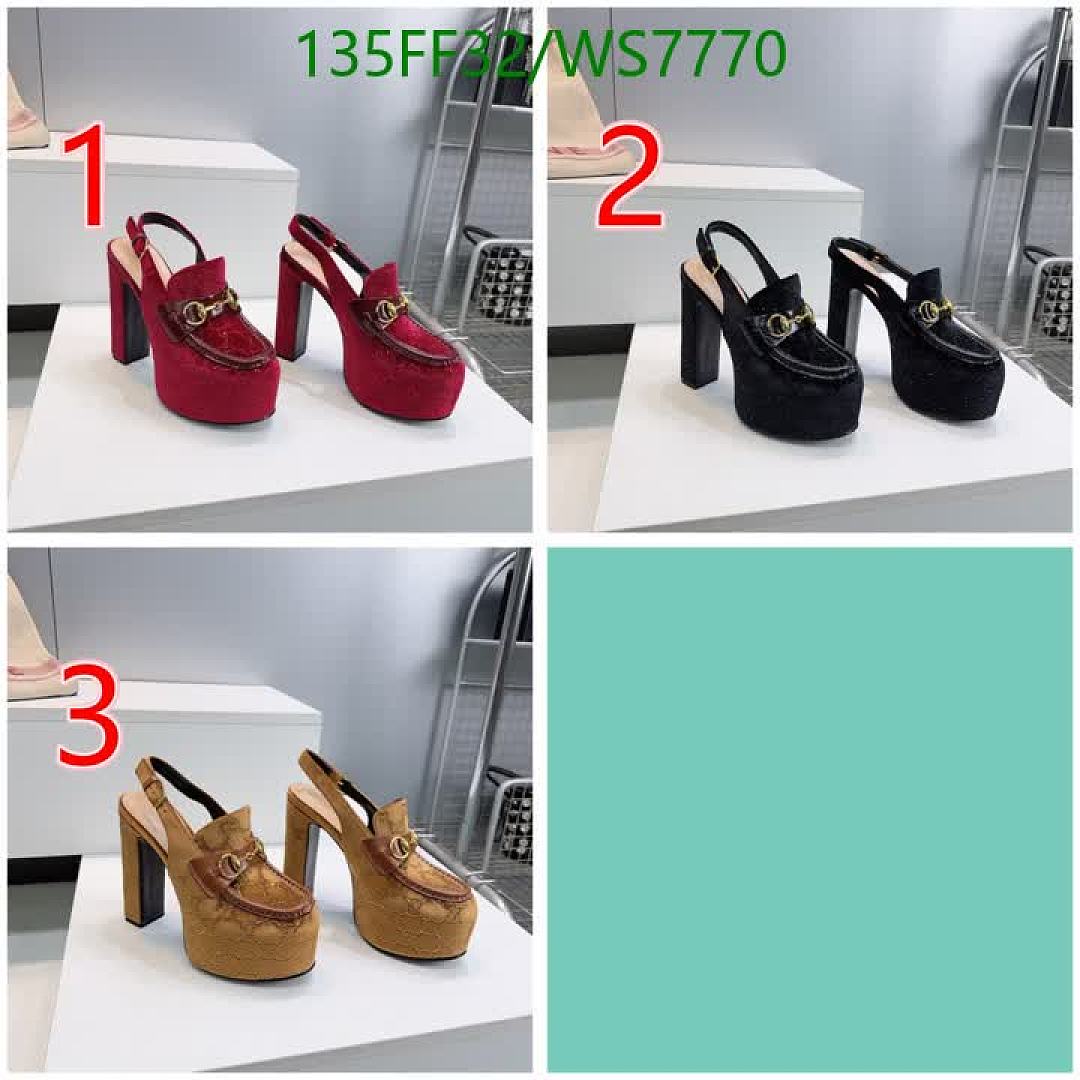 Gucci-Women Shoes Code: WS7770 $: 135USD