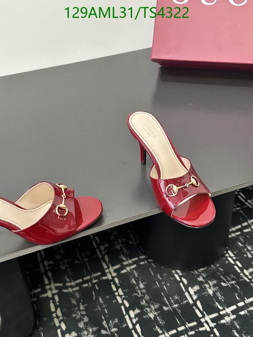 Gucci-Women Shoes Code: TS4322 $: 129USD