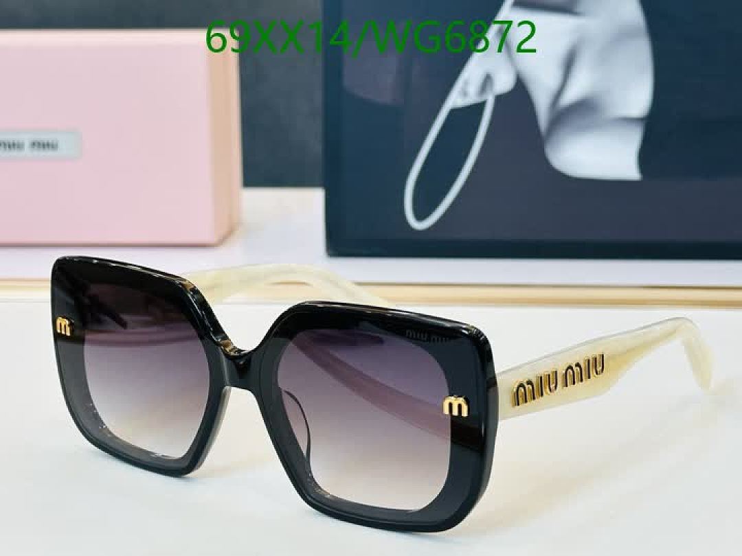 Miu Miu-Glasses Code: WG6872 $: 69USD