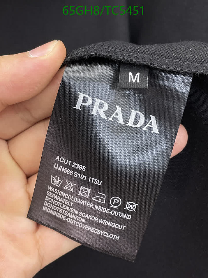 Prada-Clothing Code: TC5451 $: 65USD