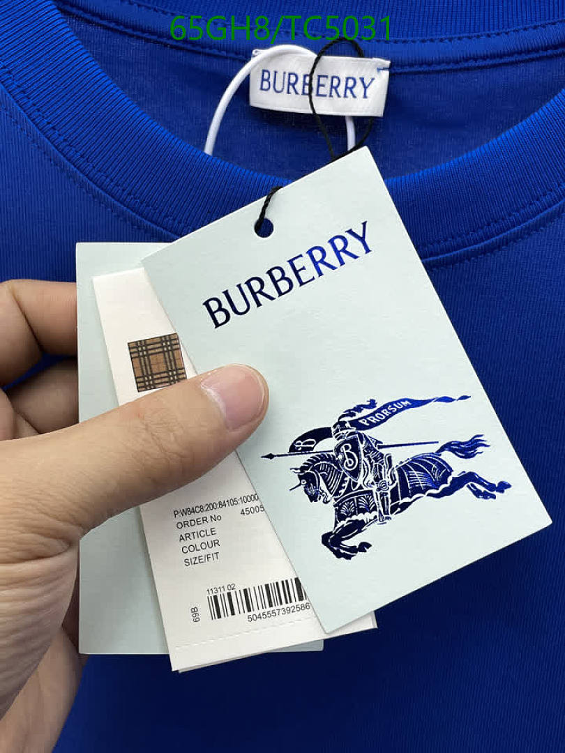 Burberry-Clothing Code: TC5031 $: 65USD