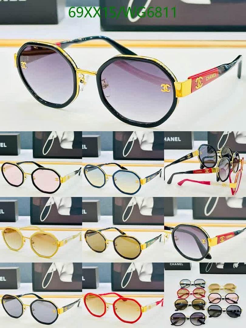 Chanel-Glasses Code: WG6811 $: 69USD