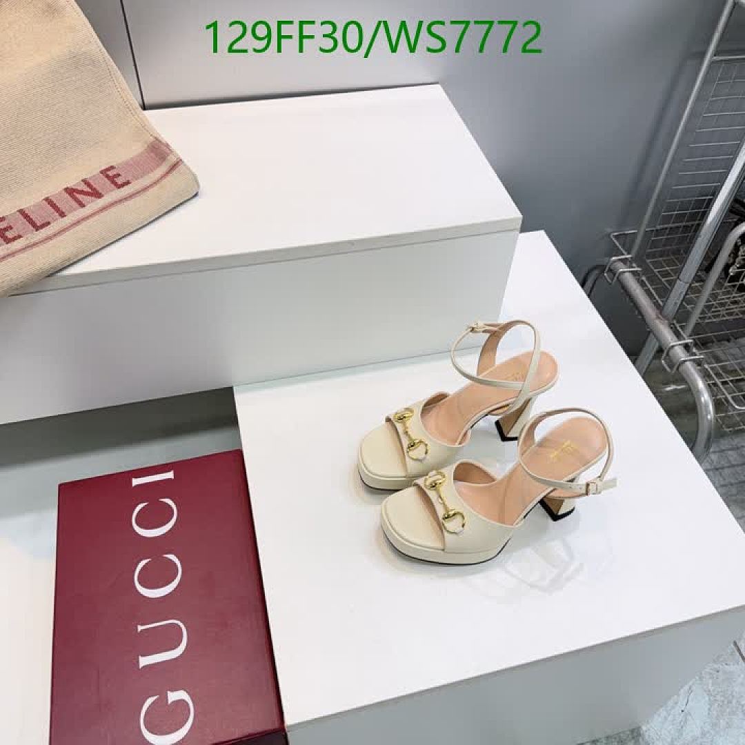 Gucci-Women Shoes Code: WS7772 $: 129USD