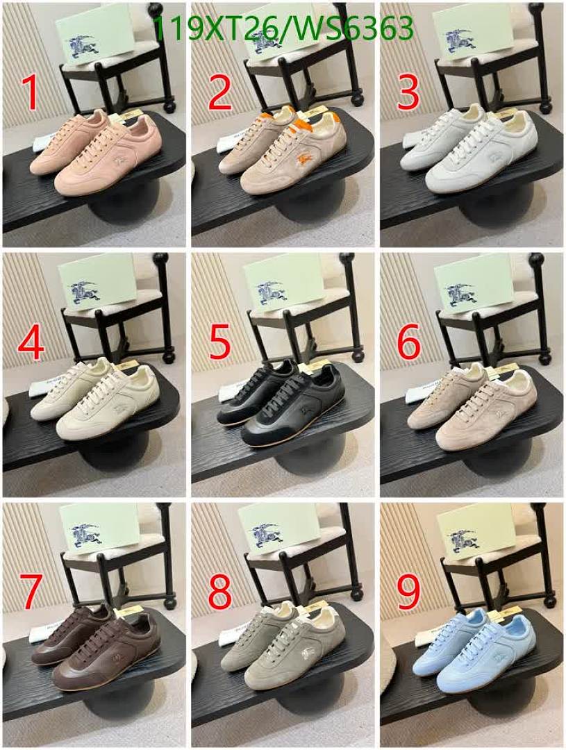 Burberry-Women Shoes Code: WS6363 $: 119USD