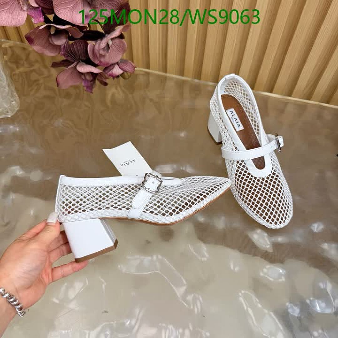 Alaia-Women Shoes Code: WS9063 $: 125USD