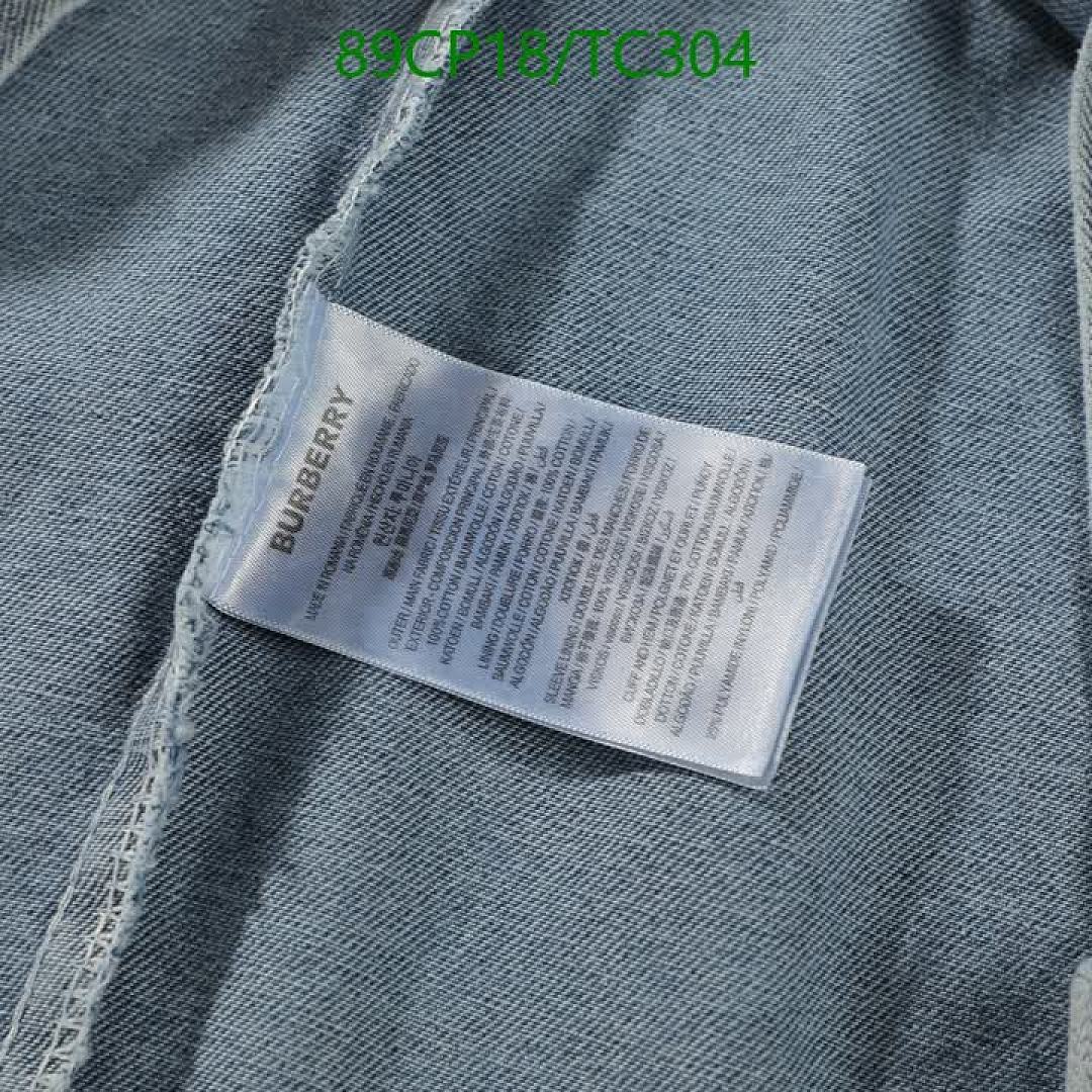 Burberry-Clothing Code: TC304 $: 89USD