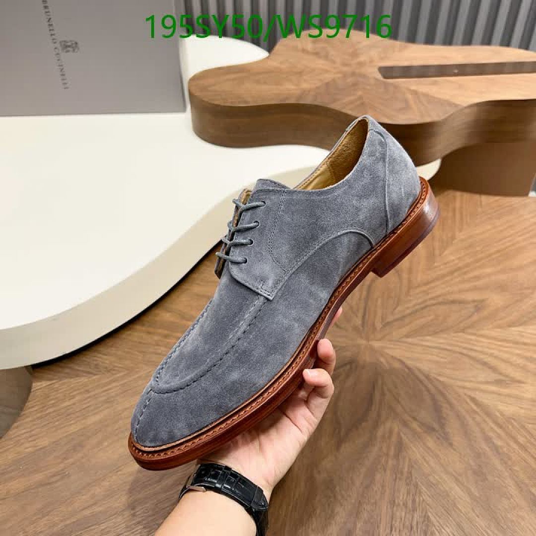 Brunello Cucinelli-Men shoes Code: WS9716 $: 195USD