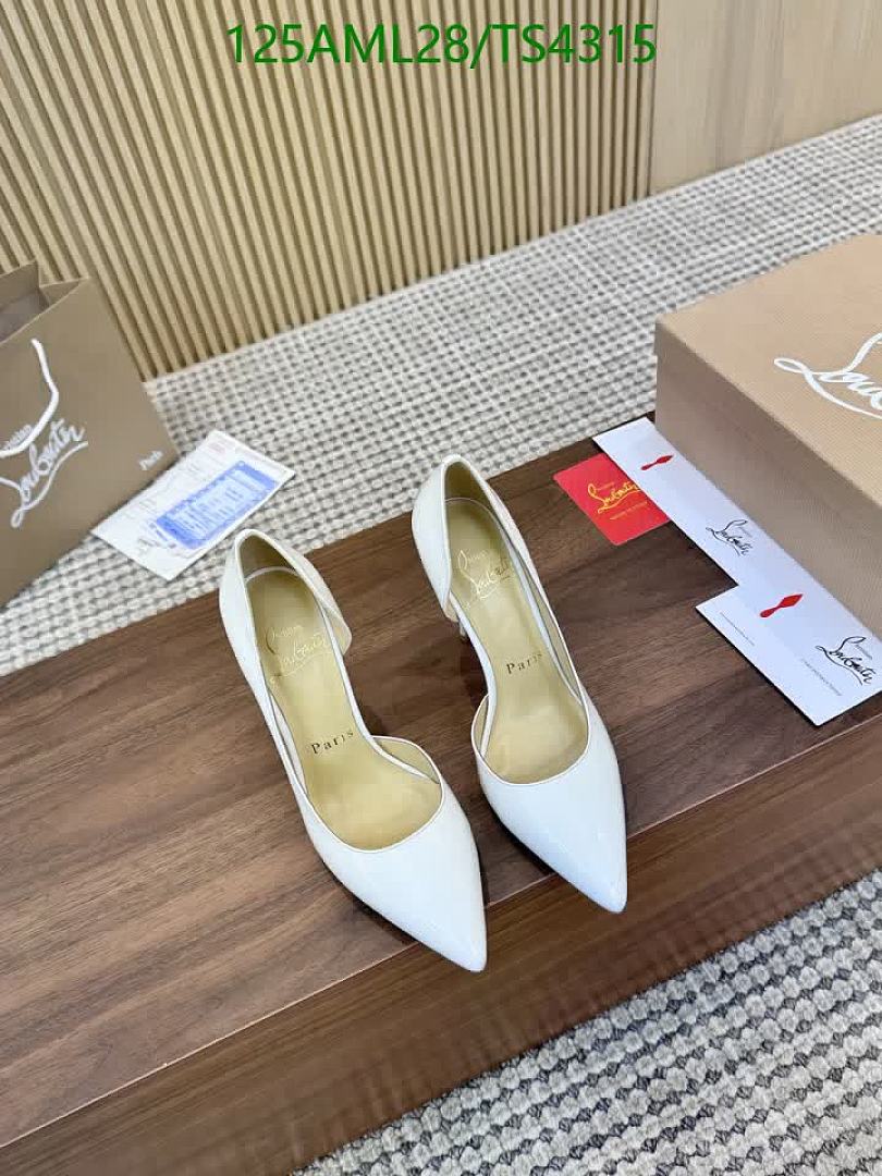Christian Louboutin-Women Shoes Code: TS4315 $: 125USD