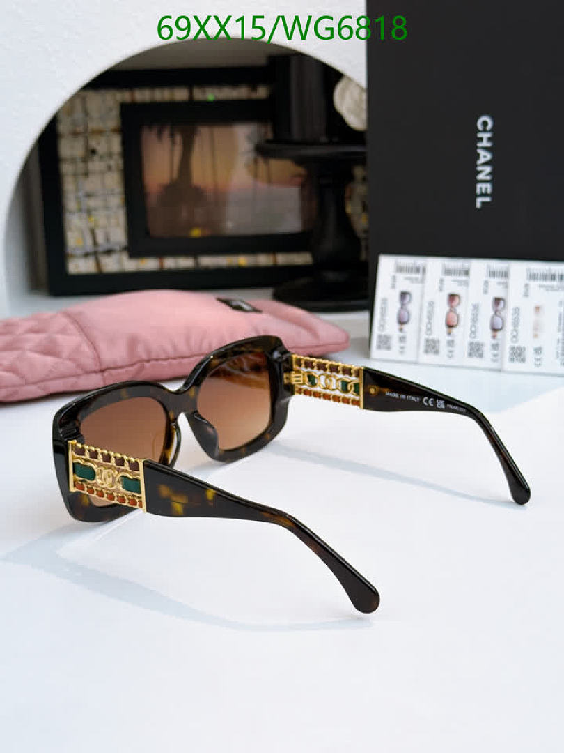 Chanel-Glasses Code: WG6818 $: 69USD
