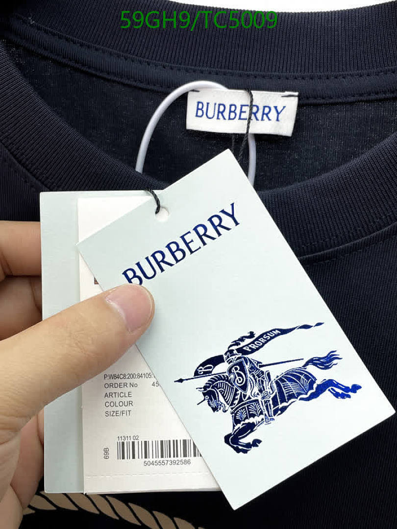 Burberry-Clothing Code: TC5009 $: 59USD
