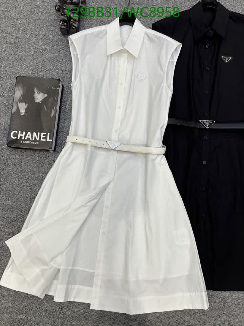 Prada-Clothing Code: WC8958 $: 129USD