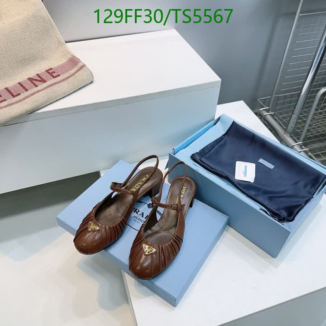 Prada-Women Shoes Code: TS5567 $: 129USD