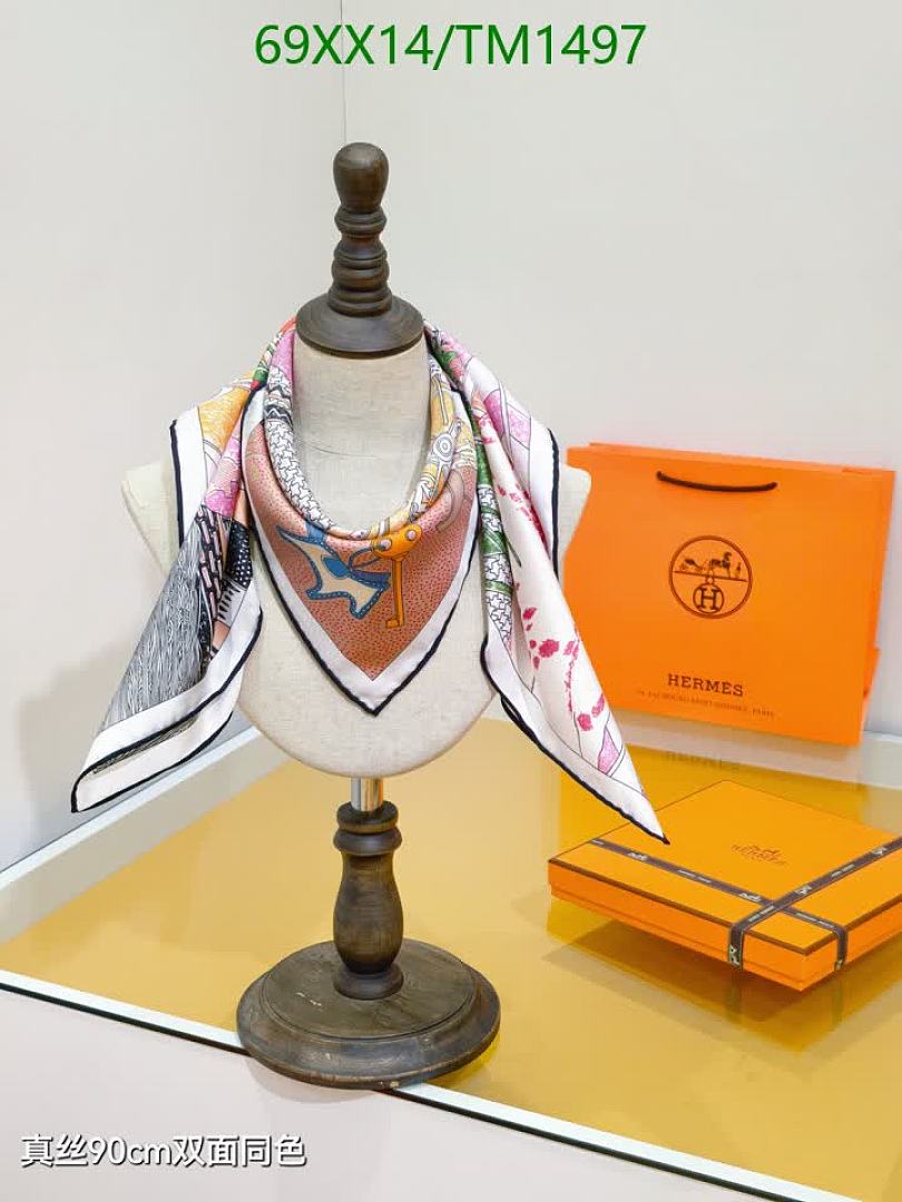 Hermes-Scarf Code: TM1497 $: 69USD
