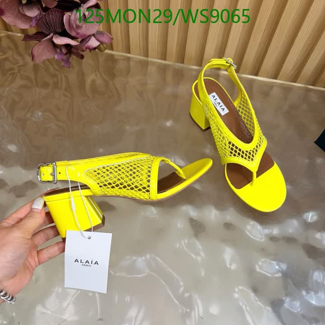 Alaia-Women Shoes Code: WS9065 $: 125USD