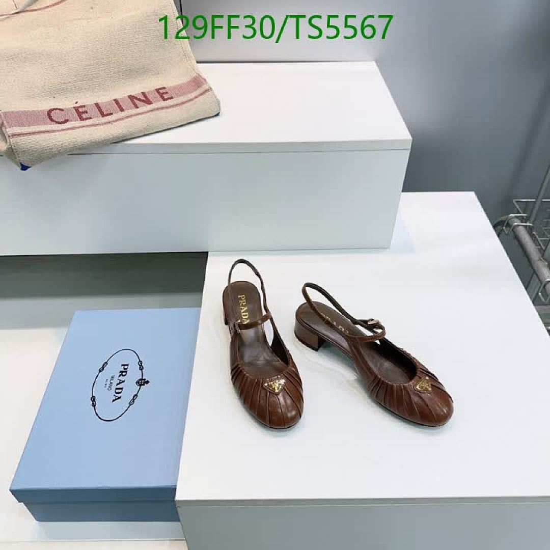 Prada-Women Shoes Code: TS5567 $: 129USD