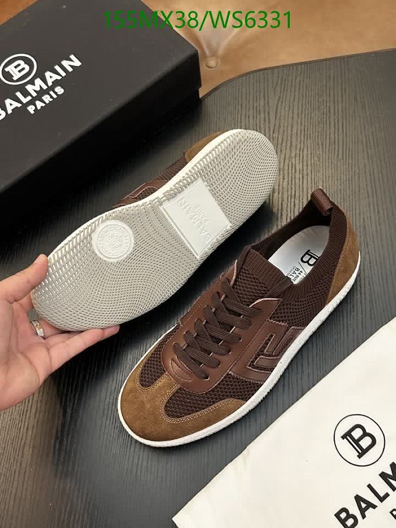 Balmain-Men shoes Code: WS6331 $: 155USD