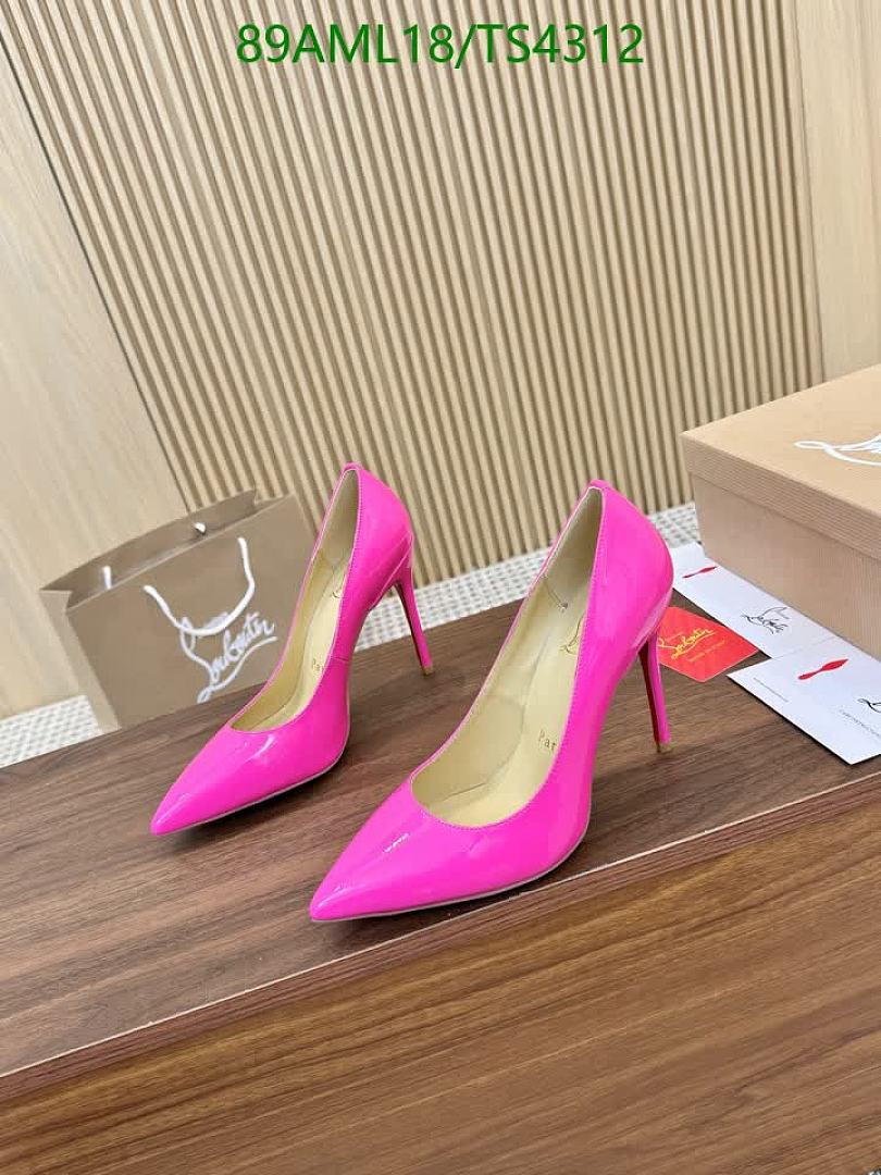 Christian Louboutin-Women Shoes Code: TS4312 $: 89USD