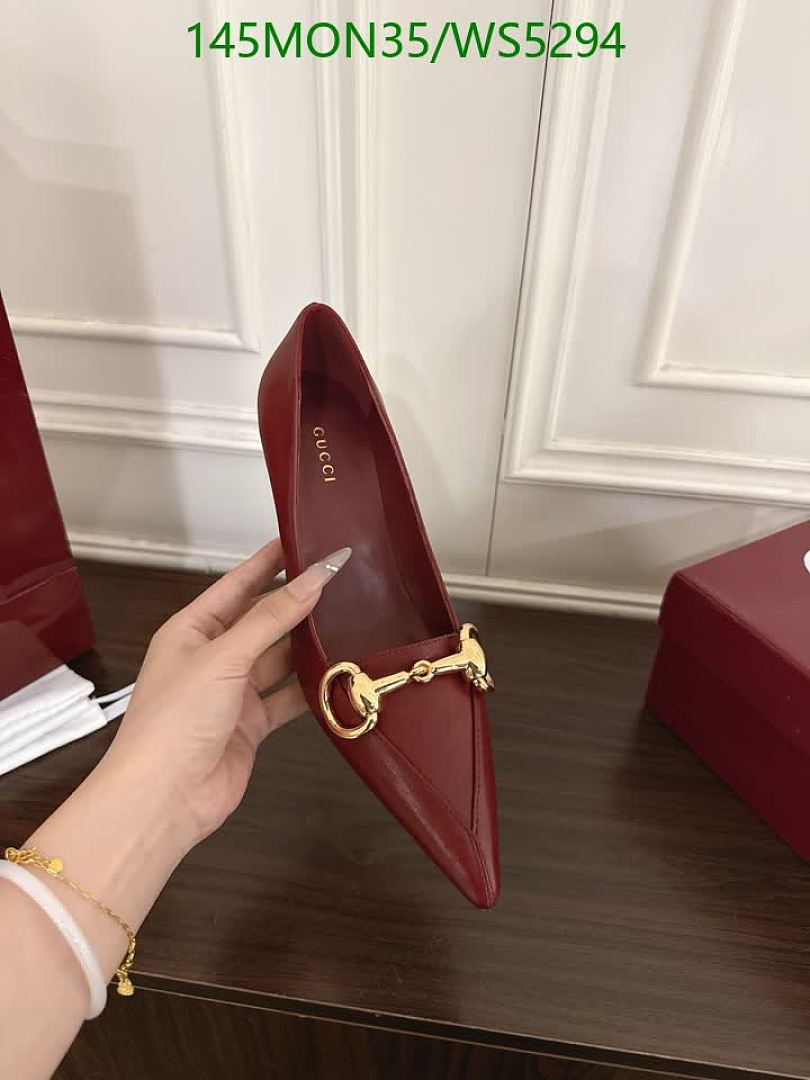 Gucci-Women Shoes Code: WS5294 $: 145USD