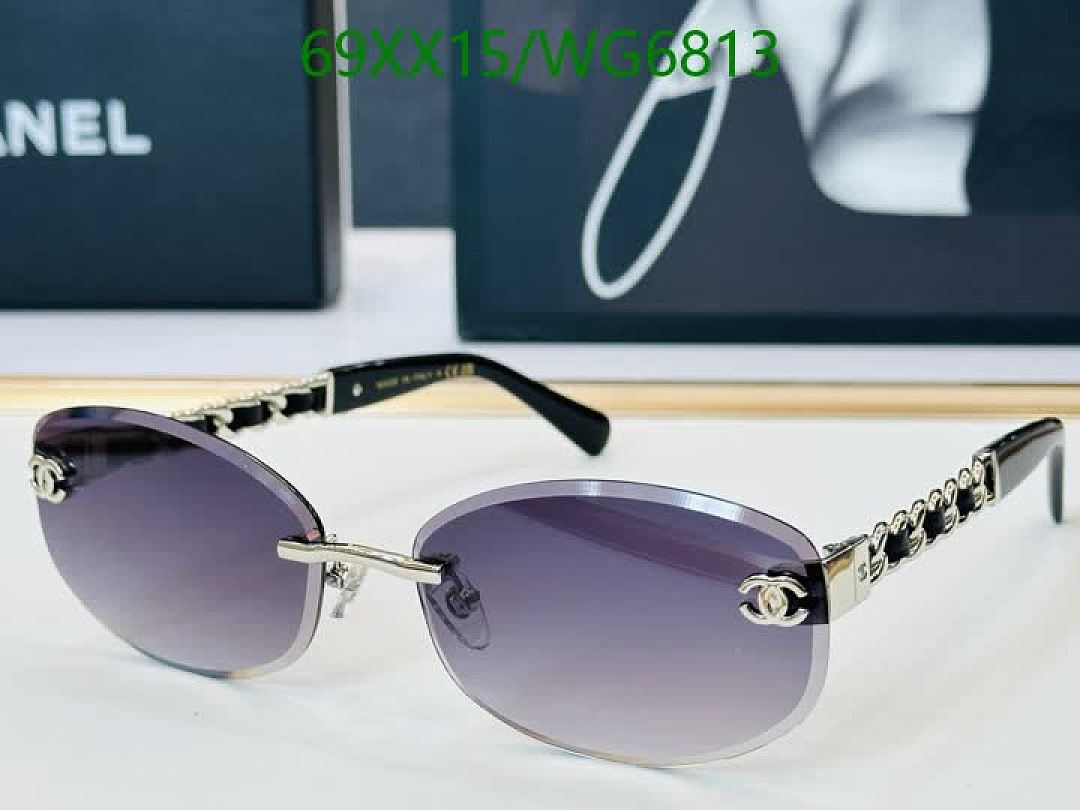 Chanel-Glasses Code: WG6813 $: 69USD