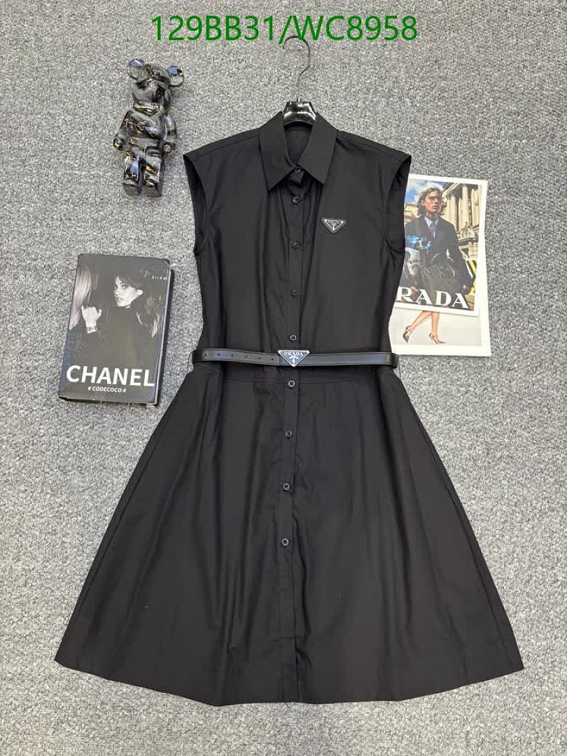 Prada-Clothing Code: WC8958 $: 129USD
