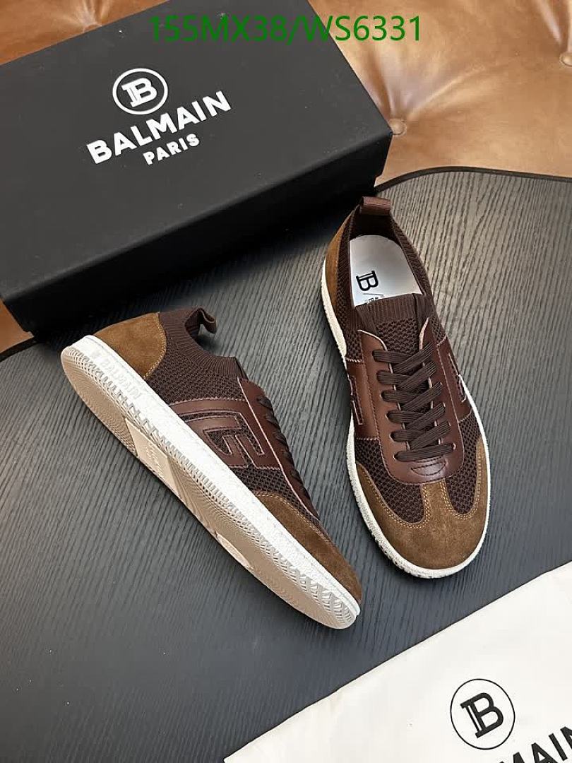 Balmain-Men shoes Code: WS6331 $: 155USD