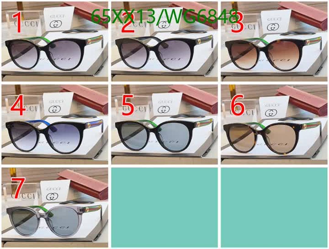 Gucci-Glasses Code: WG6848 $: 65USD