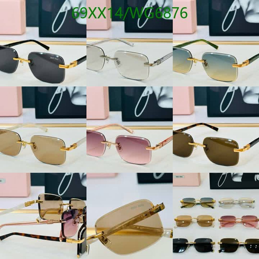 Miu Miu-Glasses Code: WG6876 $: 69USD