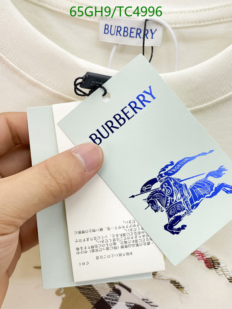 Burberry-Clothing Code: TC4996 $: 65USD
