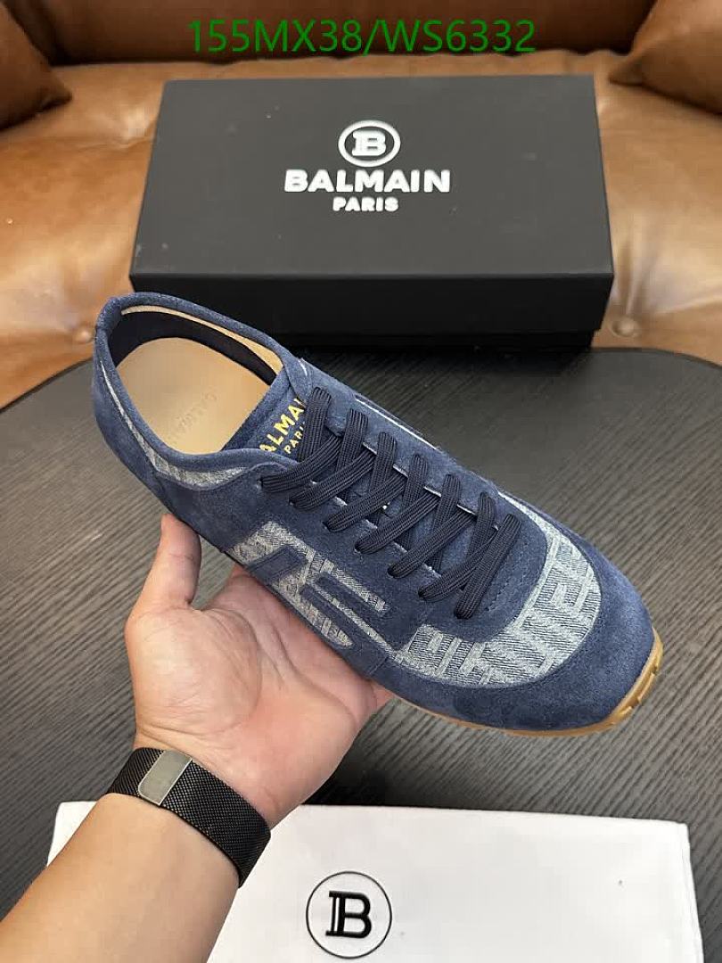 Balmain-Men shoes Code: WS6332 $: 155USD