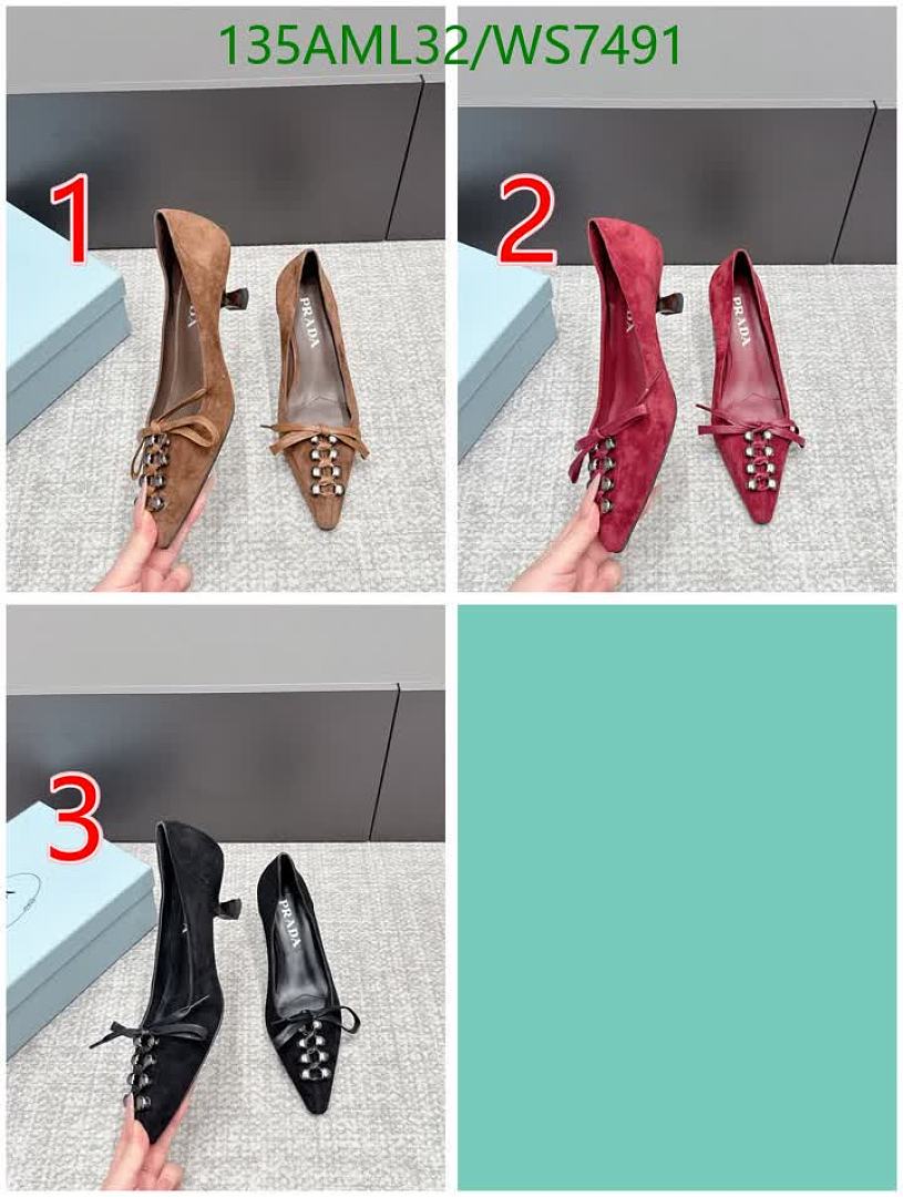 Prada-Women Shoes Code: WS7491 $: 135USD