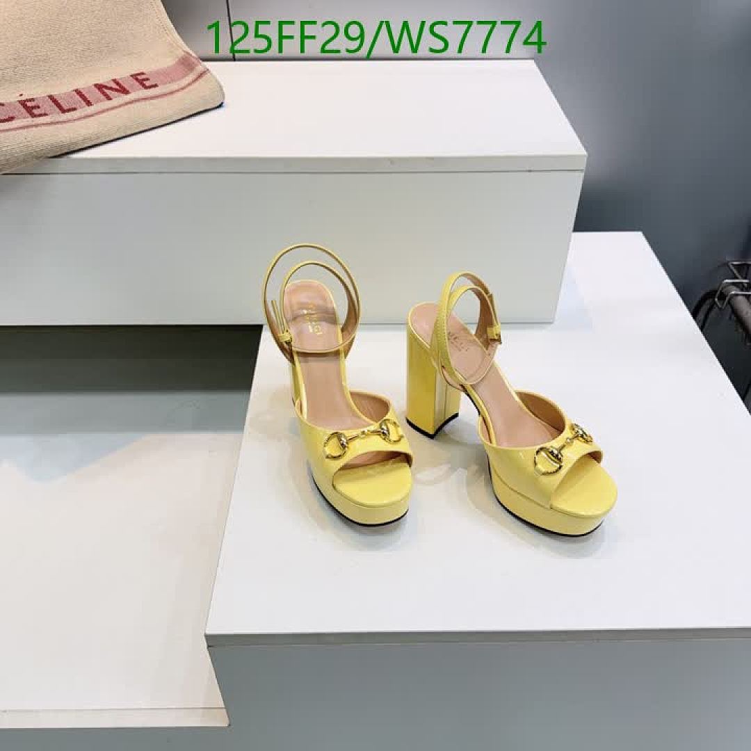 Gucci-Women Shoes Code: WS7774 $: 125USD