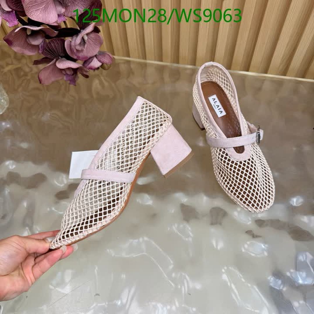 Alaia-Women Shoes Code: WS9063 $: 125USD
