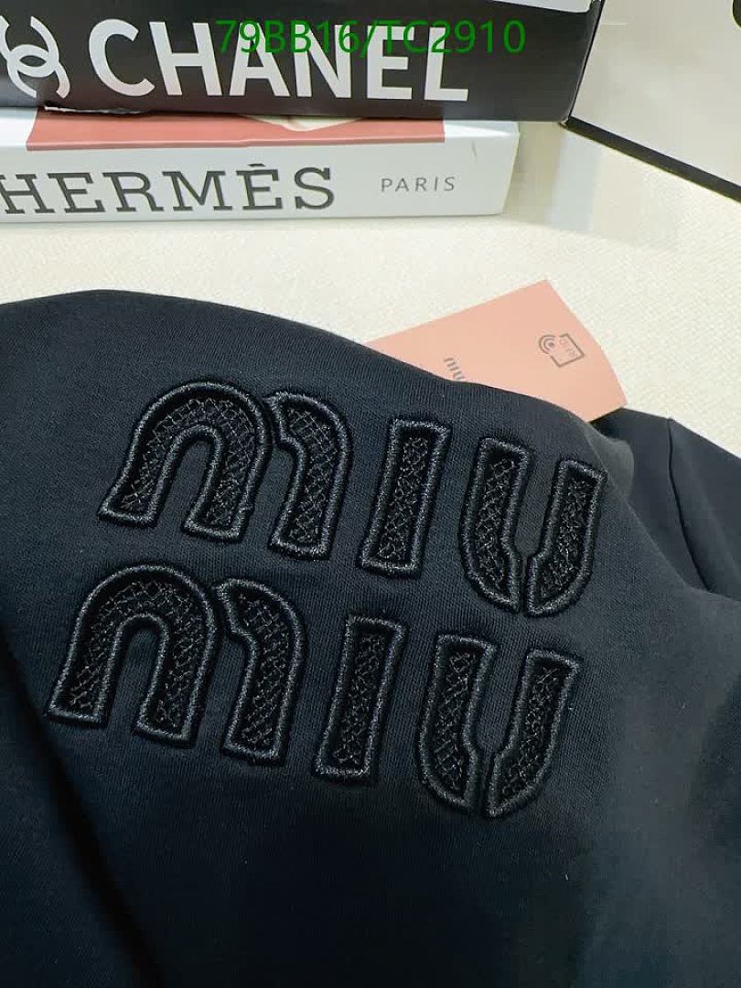 Miu Miu-Clothing Code: TC2910 $: 79USD