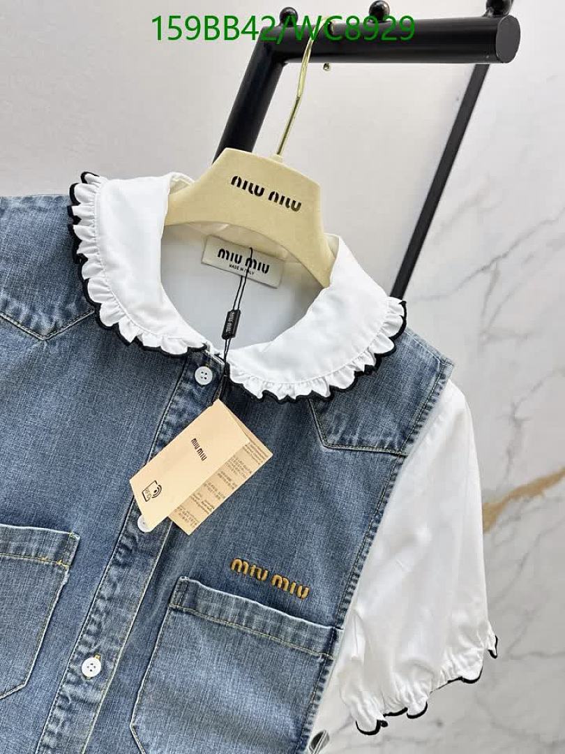 Miu Miu-Clothing Code: WC8929 $: 159USD