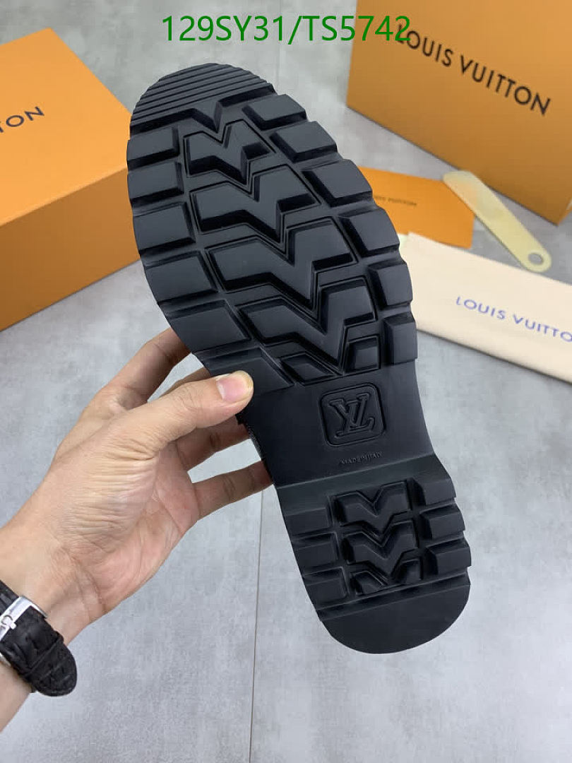 LV-Men shoes Code: TS5742 $: 129USD