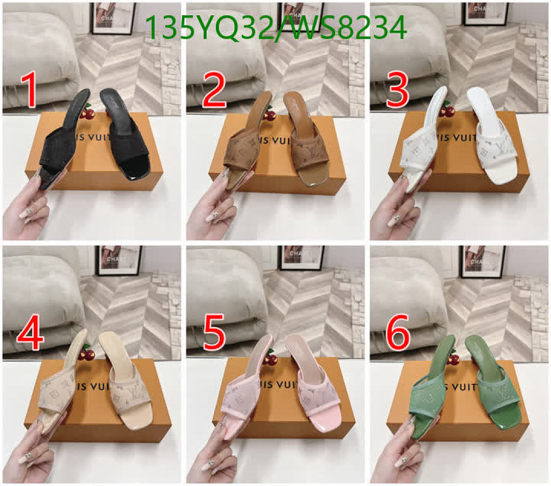 LV-Women Shoes Code: WS8234 $: 135USD