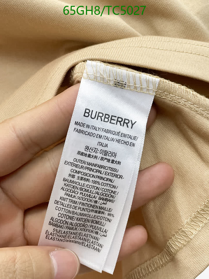 Burberry-Clothing Code: TC5027 $: 65USD