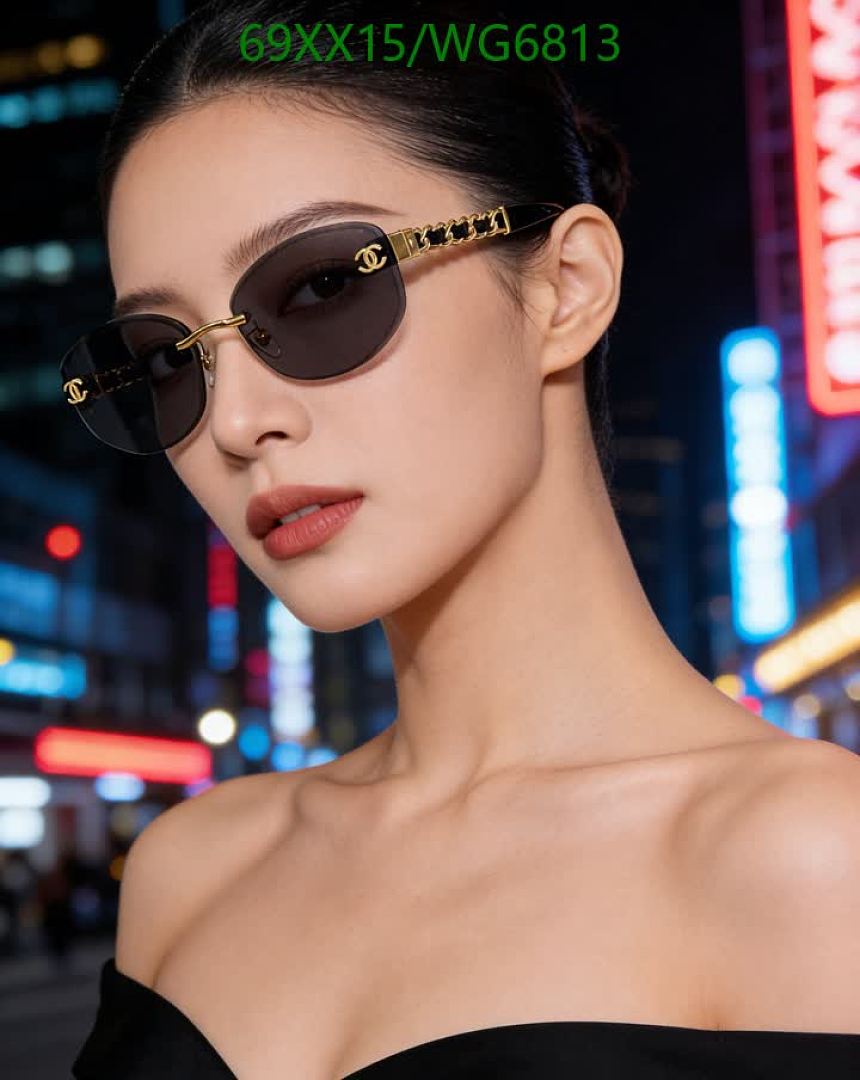 Chanel-Glasses Code: WG6813 $: 69USD