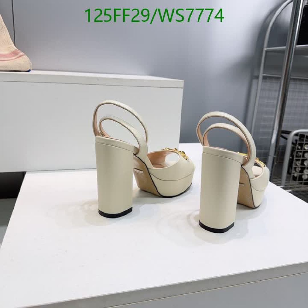 Gucci-Women Shoes Code: WS7774 $: 125USD