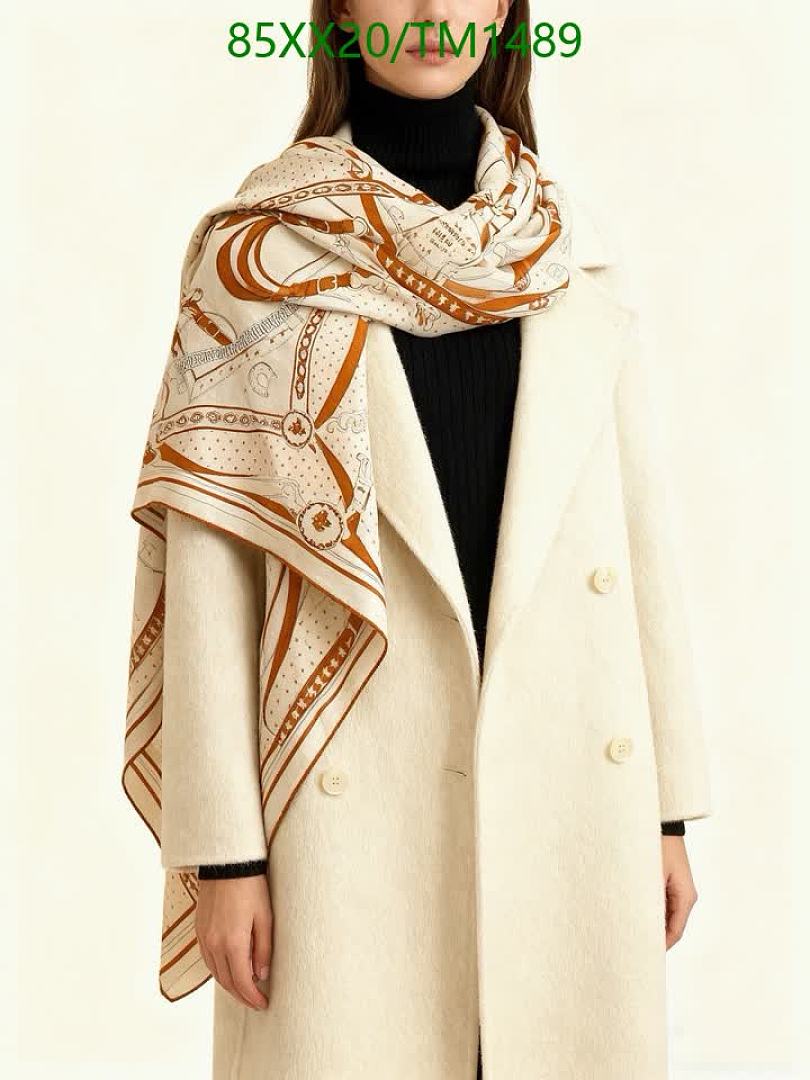 Hermes-Scarf Code: TM1489 $: 85USD
