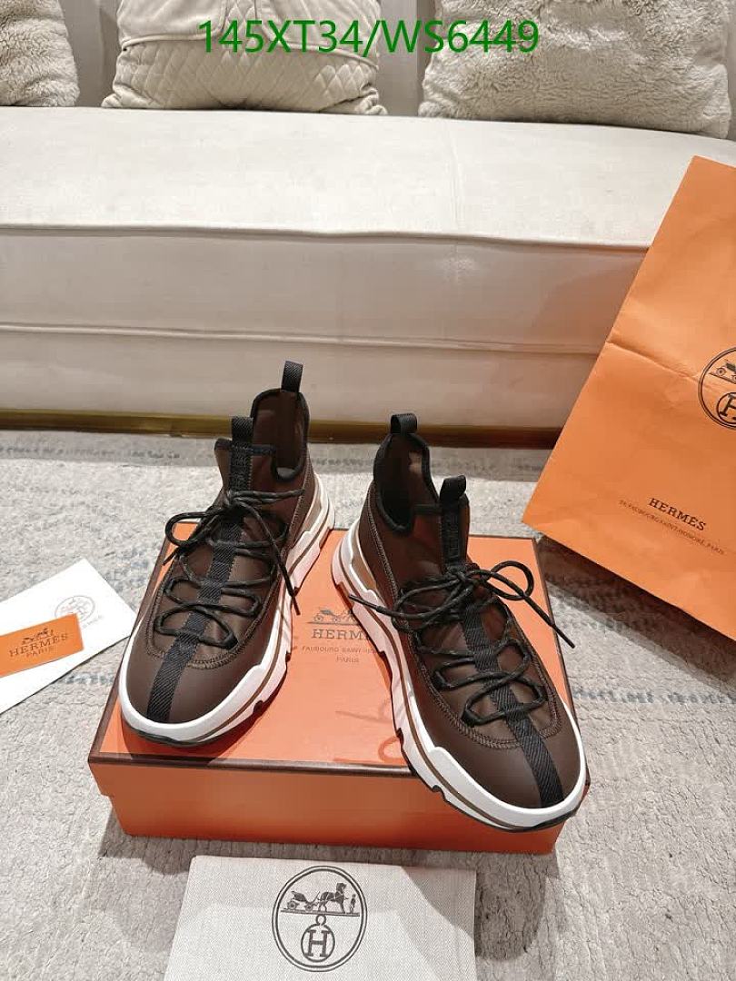 Hermes-Men shoes Code: WS6449 $: 145USD