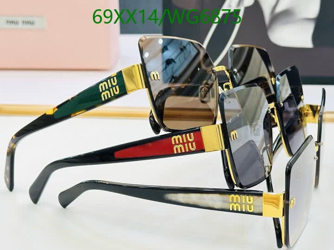 Miu Miu-Glasses Code: WG6875 $: 69USD