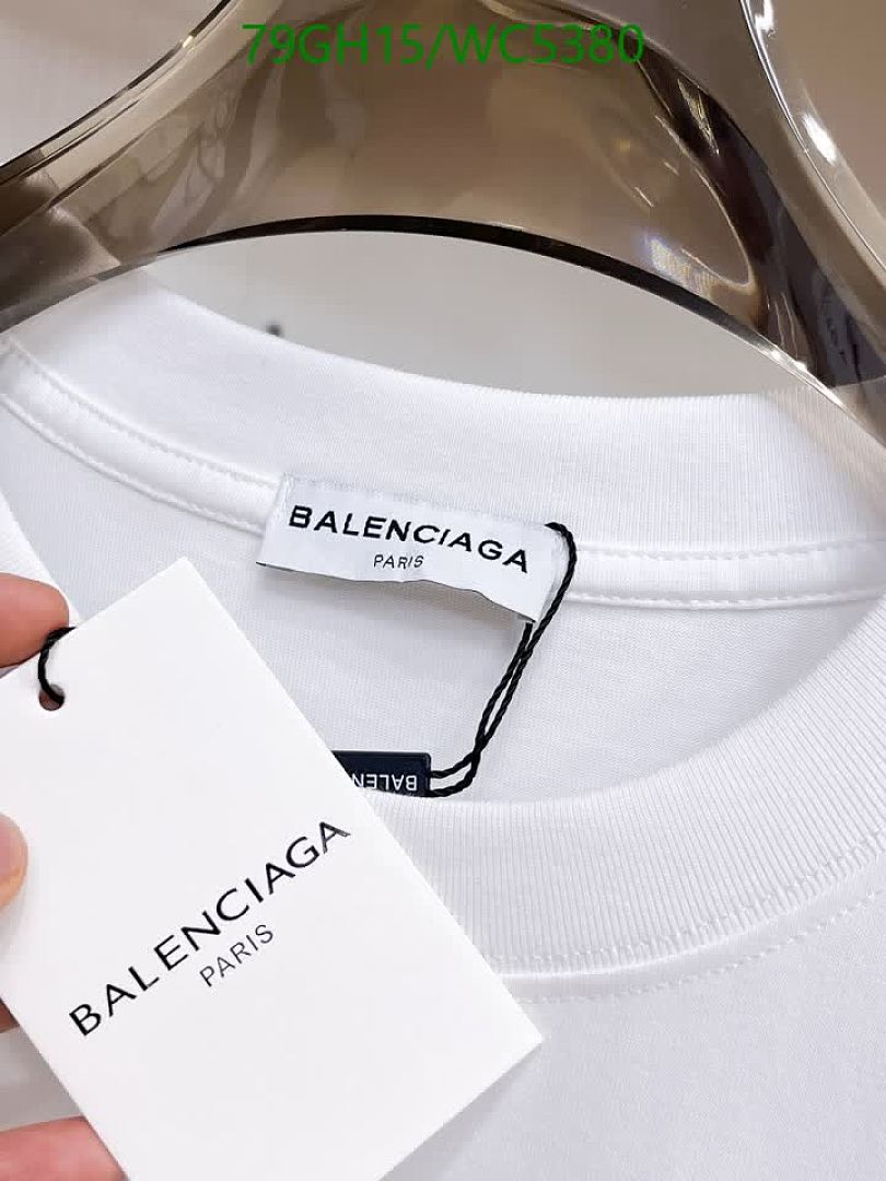 Balenciaga-Clothing Code: WC5380 $: 79USD